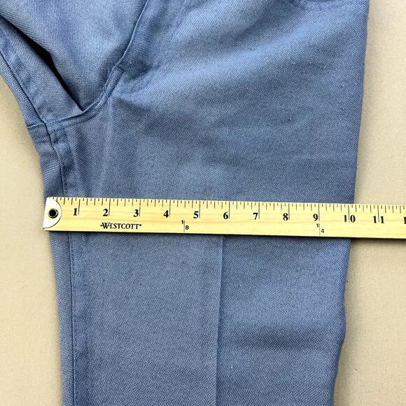 Vintage Levis Sta-Prest Pants Mens 29 Blue Chino Straight Leg Big E Slacks 70s - Picture 15 of 15